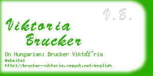 viktoria brucker business card